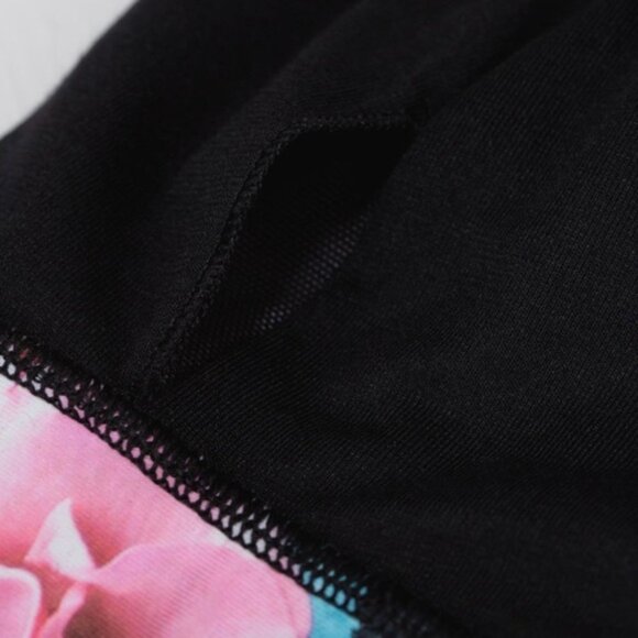 Lululemon Energy Bra Secret Garden / Black size 6 - Picture 8 of 8